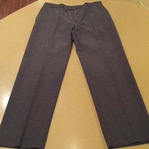 Hugo Boss flat front wool dress pants